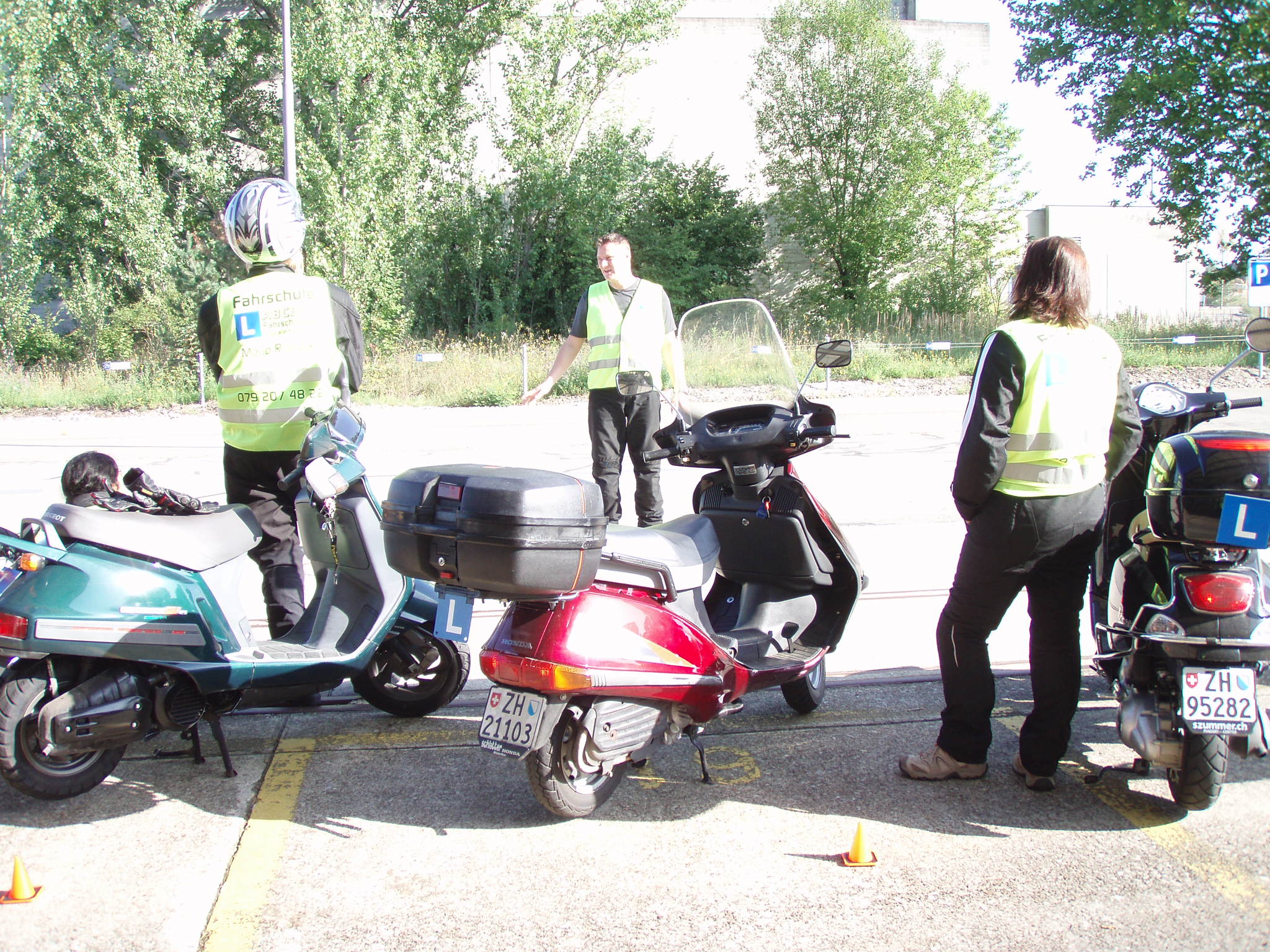 ABCD Fahrschule Winterthur Motorradfahrschule und Rollerfahrschule aus Winterthur führt regelmässig Grundkurse durch